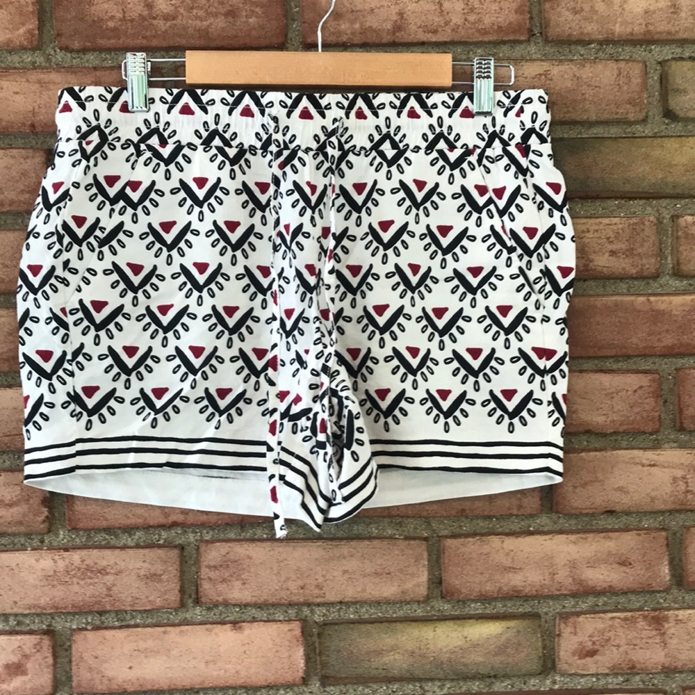 Loft, small, shorts, tribal pattern